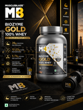 MuscleBlaze Biozyme Gold 100% Whey I 1kg I Chocolate Hazelnut