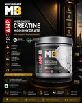 MuscleBlaze Creatine Monohydrate CreAMP I 120g I Candy Rush