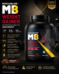 MuscleBlaze Mass Gainer XXL with Added Digezyme I 2kg I Chocolate