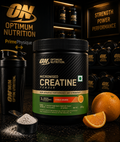 Optimum Nutrition Miconised Creatine Powder I 250g I Citrus Orange