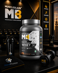 MuscleBlaze Biozyme Performance Whey I 1kg I Chocolate Hazelnut