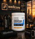 Wellcore Pure Micronised Creatine Monohydrate I 122g I Tropical Tango