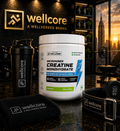 Wellcore Pure Micronised Creatine Monohydrate I 374g I Kiwi Kick