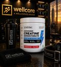 Wellcore Pure Micronised Creatine Monohydrate I 374g I Fruit Fusion