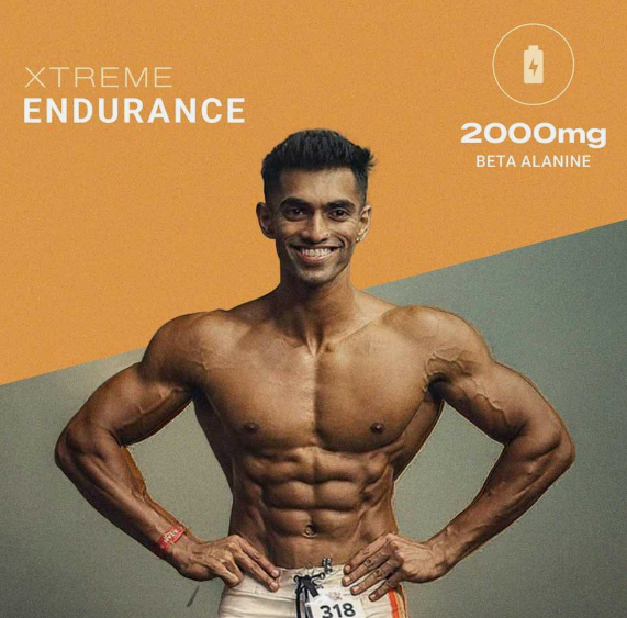 MuscleBlaze Pre-Workout 200 Xtreme I 200g I Tangy Orange