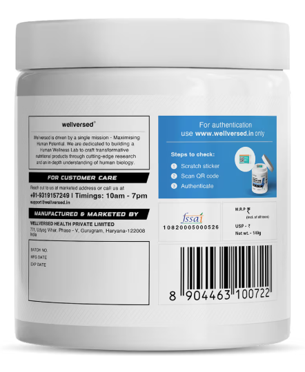 Wellcore Pure Micronised Creatine Monohydrate I 122g I Lemon Lime