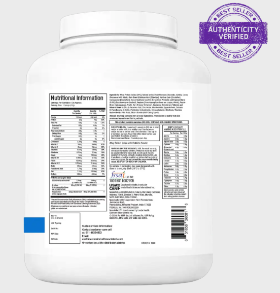 MuscleTech Platinum Whey Isolate I 1.8kg I Milk Chocolate